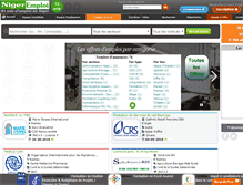 Tablet Screenshot of nigeremploi.com